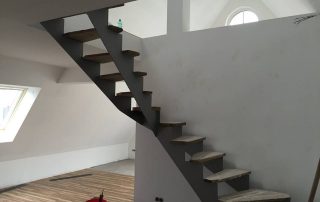 moderne Treppe
