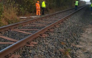 Gleisarbeiten Team