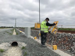 Gleisbau Sicherung